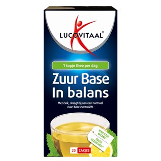 Lucovitaal Lucovitaal Thee Zuur Base In Balans