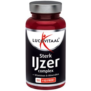 Lucovitaal Sterk IJzer Complex 60Tabletten