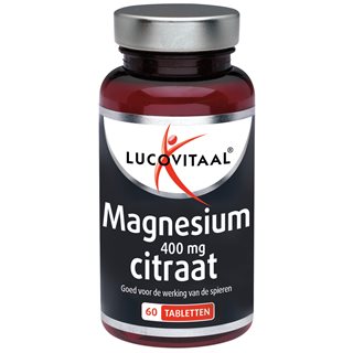 Lucovitaal Magnesium 400mg Citraat 60Tabletten
