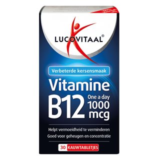 Voedingssupplementen Vitamine B12 1000mcg
