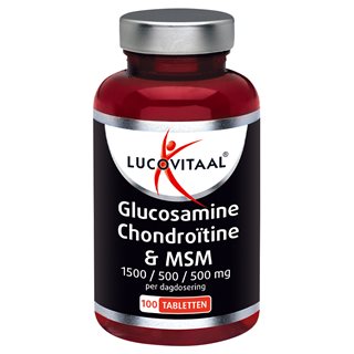 Voedingssupplementen Glucosamine/Chondroítine & MSM 1500/500/500mg