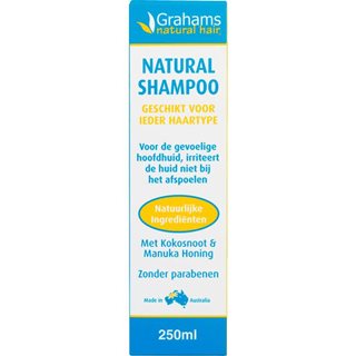 Grahams Natural Shampoo 250ml