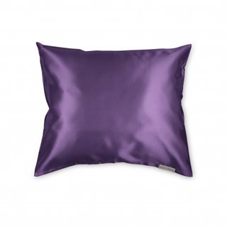 Beauty Pillow Satin Pillowcase 60x70cm Aubergine 1Stuks
