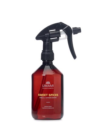 Umami Exclusive Cosmetics Sweet Spices Spray d'intérieur Vanille et Safran 500ml