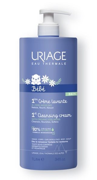 Uriage Bebé Pack Leche Hidratante 500ml + Crema Lavante 200ml