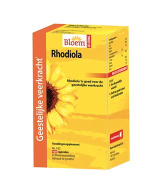 Bloem Rhodiola Vitalité mentale 100Capsules