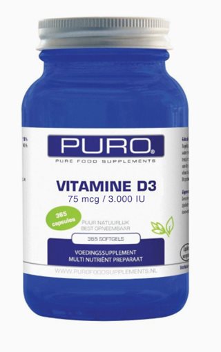 Vitamine D3 75mcg