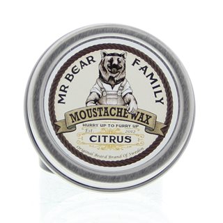 Mr Bear Family Beard Care Moustache Wax