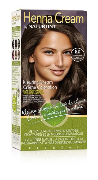 Verraad doorboren Knorretje Henna Cream Haarverf 5.0 Licht Kastanje Bruin kopen | Beauty Plaza