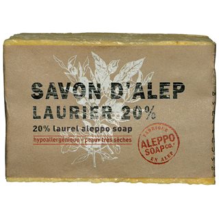 Aleppo Soap Co. Laurier 20% Laurel Aleppo Soap  200gr