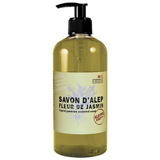 Aleppo Soap Co. Fleur de Jasmin Liquid Jasmine Scented Soap Gel 500ml