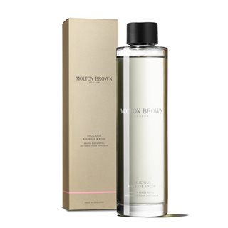 Molton Brown Home Fragrance Delicious Rhubarb & Rose Aroma Reeds Diffuser Recharge