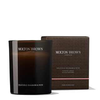 Molton Brown Molton Brown Home Fragrance Delicious Rhubarb & Rose Bougie Parfumée