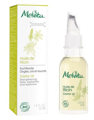 Melvita Les Huiles Huile de Ricin Fortifiante Ongles, Cils et Sourcils