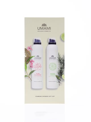 Umami Exclusive Cosmetics Foaming Shower Gift Set