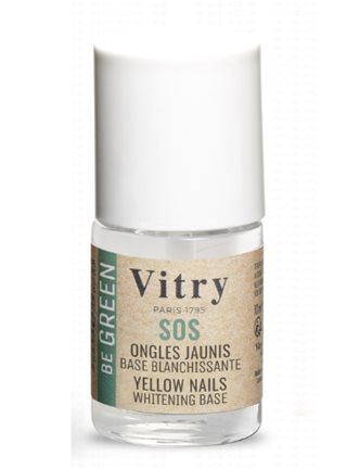 Vitry Be Green SOS Gelbe Nägel Basis Lack 10ml