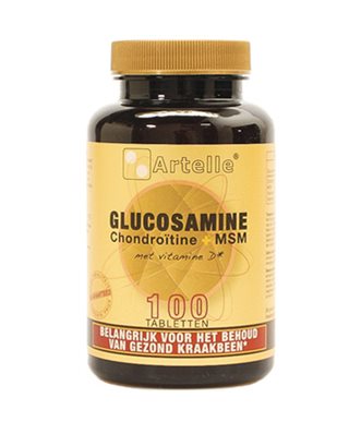 Artelle Artelle Glucosamine/Chondro/MSM 100tab