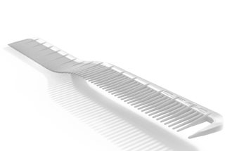 Curve-O Original Combs Cutting Comb Ivory White