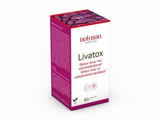 Nutrisan Livatox Leverfunctie & Vetmetabolisme 60Capsules