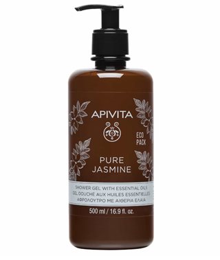 Apivita Body Care Pure Jasmine Shower Gel with Essential Oils 500ml