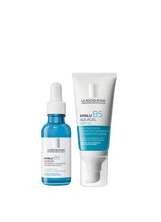 La Roche-Posay Hyalu B5 Bundel Serum + Dagcrème SPF30