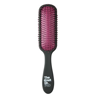 The Knot Dr. Salon Detangler Black Brush Ebony Cabernet 1St