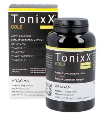 Ixx Pharma Tonixx Gold Capsules Vermoeidheid 180Capsules