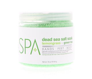Lemongrass + Green Tea Dead Sea Salt Soak