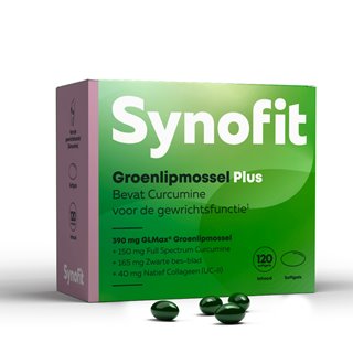Synofit Groenlipmossel Plus 120Capsules