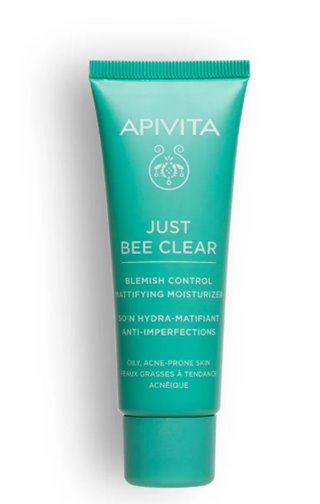 Apivita Just Bee Clear Blemish Control Mattifying Moisturizer 40ml