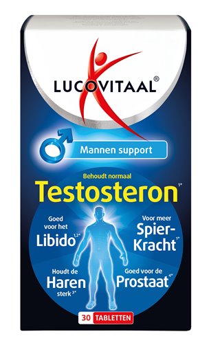 Lucovitaal Testosteron Mannen Support 30Tabletten