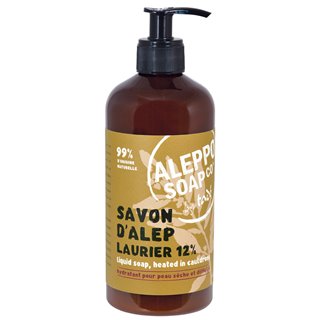 Aleppo Soap Co. Aleppo Soap Co. Laurier 12% Laurel Liquid Soap  500ml
