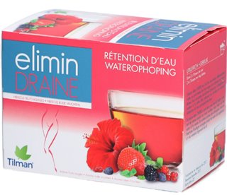 Tilman Elimin Draine Rood Fruit Theezakjes 24St