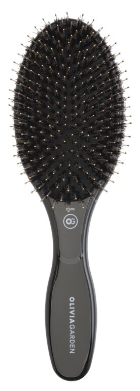 Olivia Garden Oval Boar & Nylon Bristle Black Label