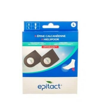 Epitact Epithelium Hielspoor Inleghakken Physio'Choc Talonet Ref.2373-751 Large 1Paar
