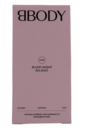 BBody Blood Sugar Balance Capsules 60Cap