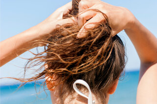 Zon haarbescherming