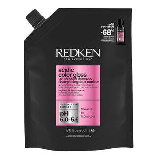 Redken Haircare Acidic Color Gloss Shampoo Refill Pouch 500ml