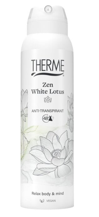 Therme Zen White Lotus Anti-Transparant 150ml