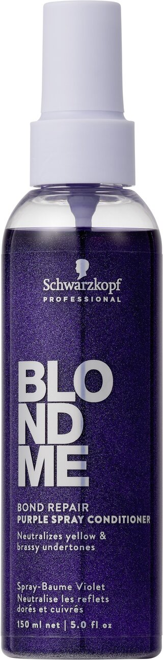 Schwarzkopf Blond Me Bond Repair Purple Spray Conditioner 150ml