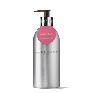 Molton Brown Fiery Pink Pepper Bouteille Infinie Gel De Bain & De Douche 400ml