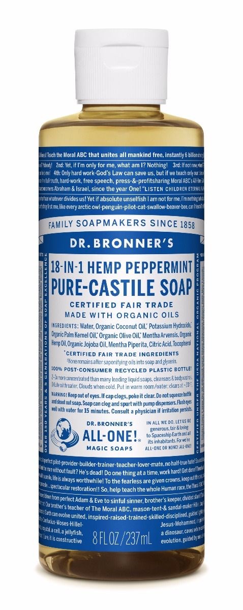 Peppermint 18-in-1 Pure-Castile Soap