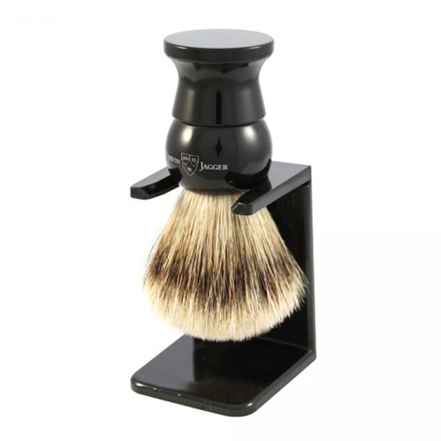 Shaving Brushes Super Badger Medium Shaving Brush Imitation Ebony