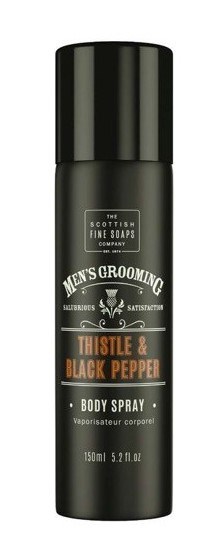 Men's Grooming Thistle & Black Pepper Body Spray