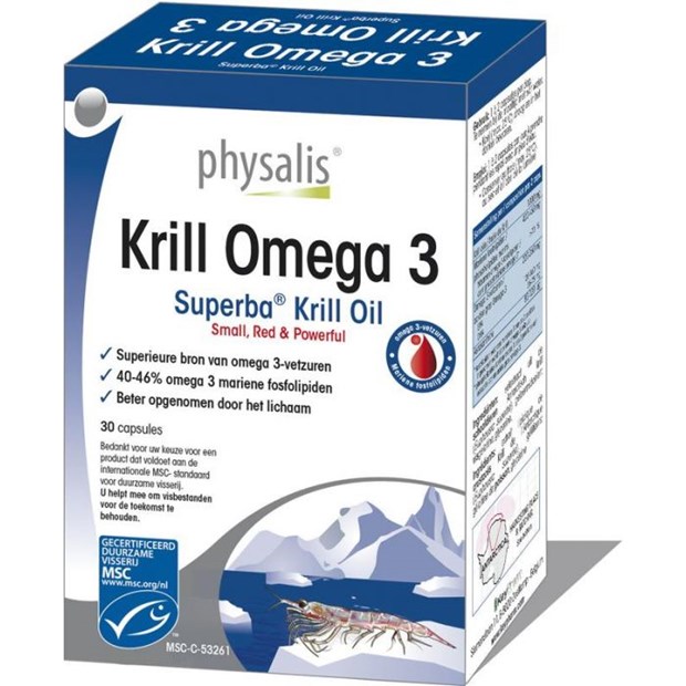 Supplementen Krill Omega 3