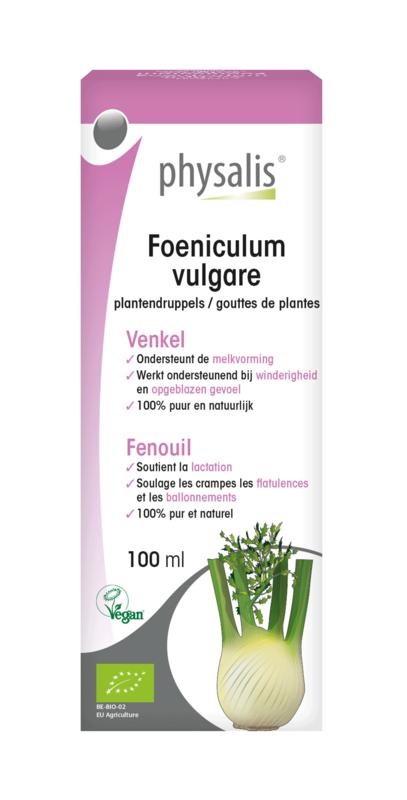 Plantendruppels Foeniculum Vulgare