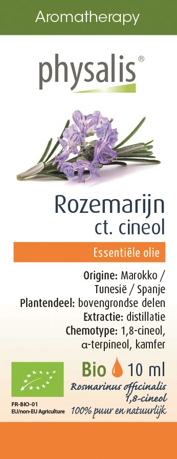 Aromatherapy Essentiële Oliën Rozemarijn ct. Cineol