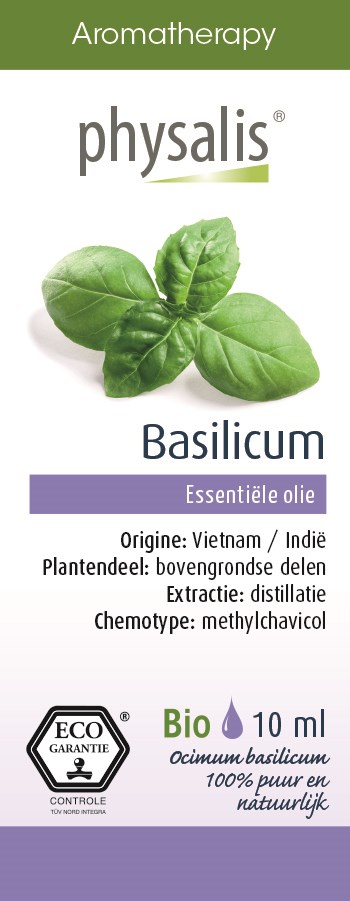 Aromatherapy Essentiële Oliën Basilicum