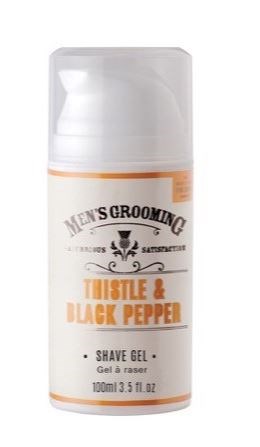 Men's Grooming Thistle & Black Pepper Shave Gel