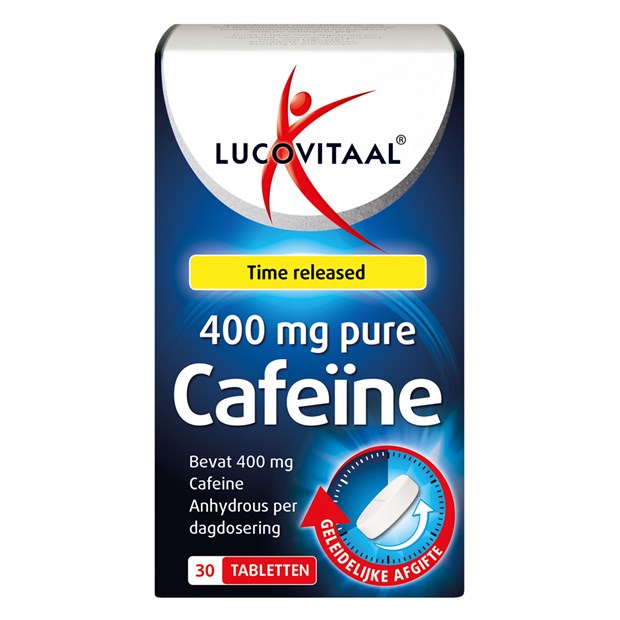 Voedingssupplementen Cafeïne 400mg Pure